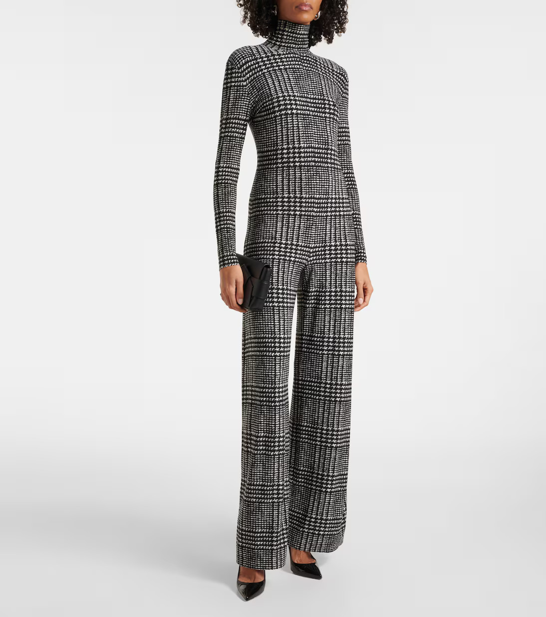 Turtleneck plaid jumpsuit | Mytheresa (US/CA)