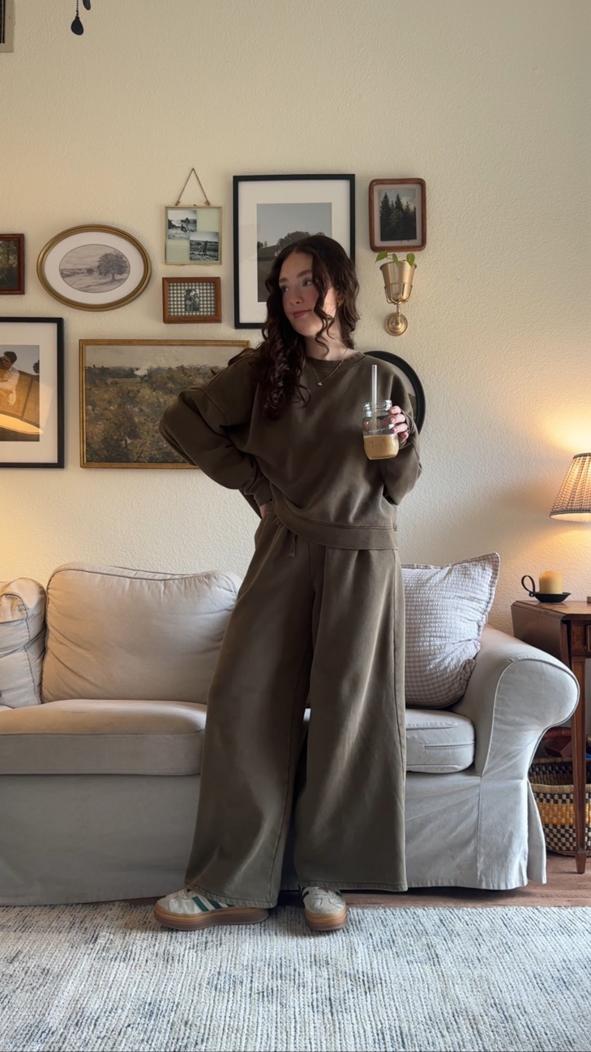 my set! sold separately so you can mix and match with other gap loungewear! @gapstyle wearing a size XL in the top cause I don’t love a cropped look. Wearing a size medium in the pants! 

#LTKmomlife #LTKootd