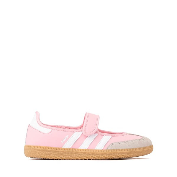 adidas Samba Jane Sneaker - Big Kid - Light Pink / Cloud White / Gum | Journeys