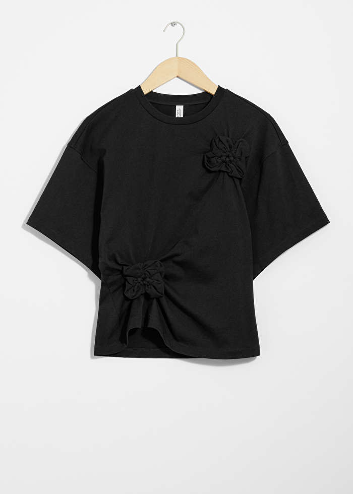 Floral-Appliqué T-Shirt | & Other Stories (EU + UK)