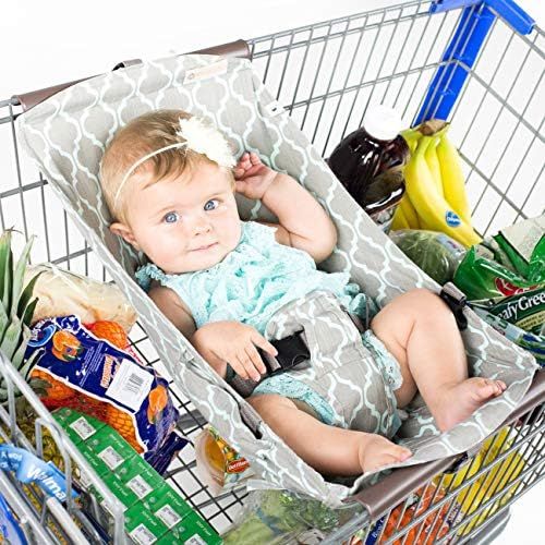 BINXY BABY Shopping Cart Hammock | The Original | Holds All Car Seat Models | Ergonomic Infant Ca... | Amazon (US)