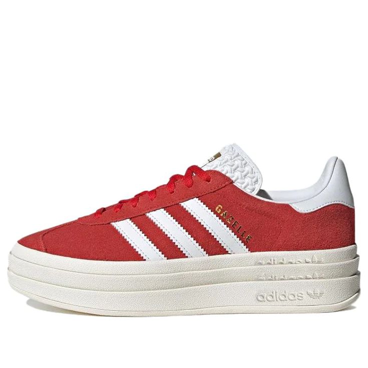 (WMNS) adidas Gazelle Bold 'Red' ID6990 | KICKS CREW