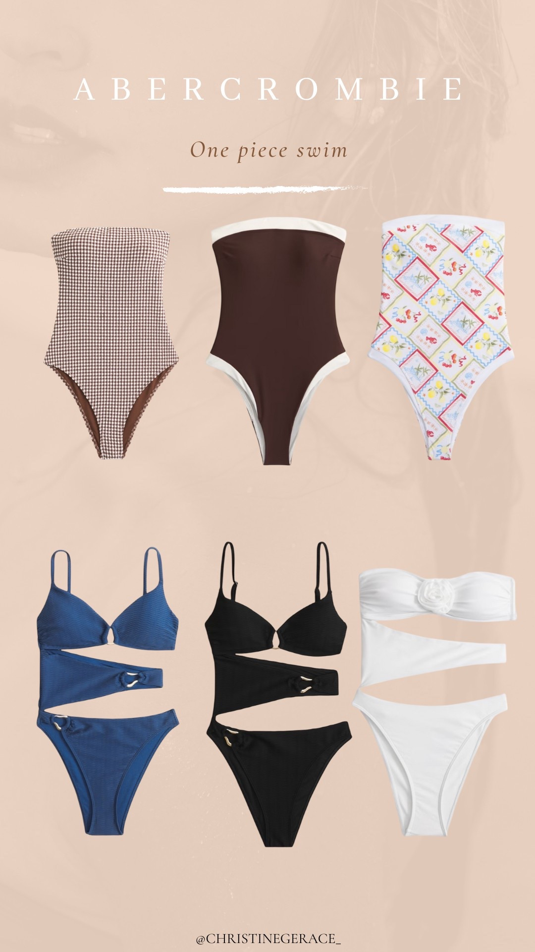 •Abercrombie one piece swim on sale!! 25% off 
•Use code SUITEAF to get an additional 15% off at checkout


@abercrombie #AbercrombiePartner #AbercrombieSale #KickoffToSummer