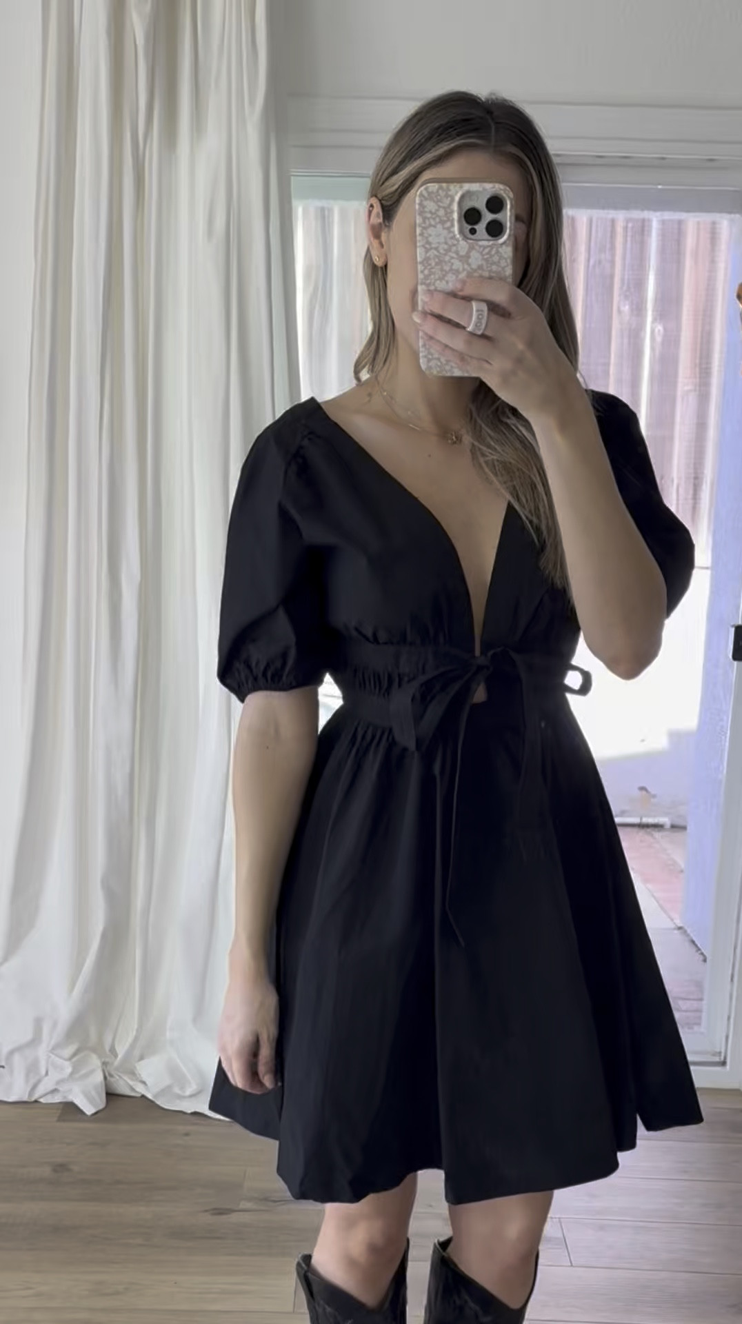 Little black dresses I’m loving from Amazon all of them are under $40! I’m in a small in all of them! 
Black cowboy boots are also Amazon, TTS and so comfortable!

#LTKFindsUnder100 #LTKFindsUnder50 #LTKSaleAlert