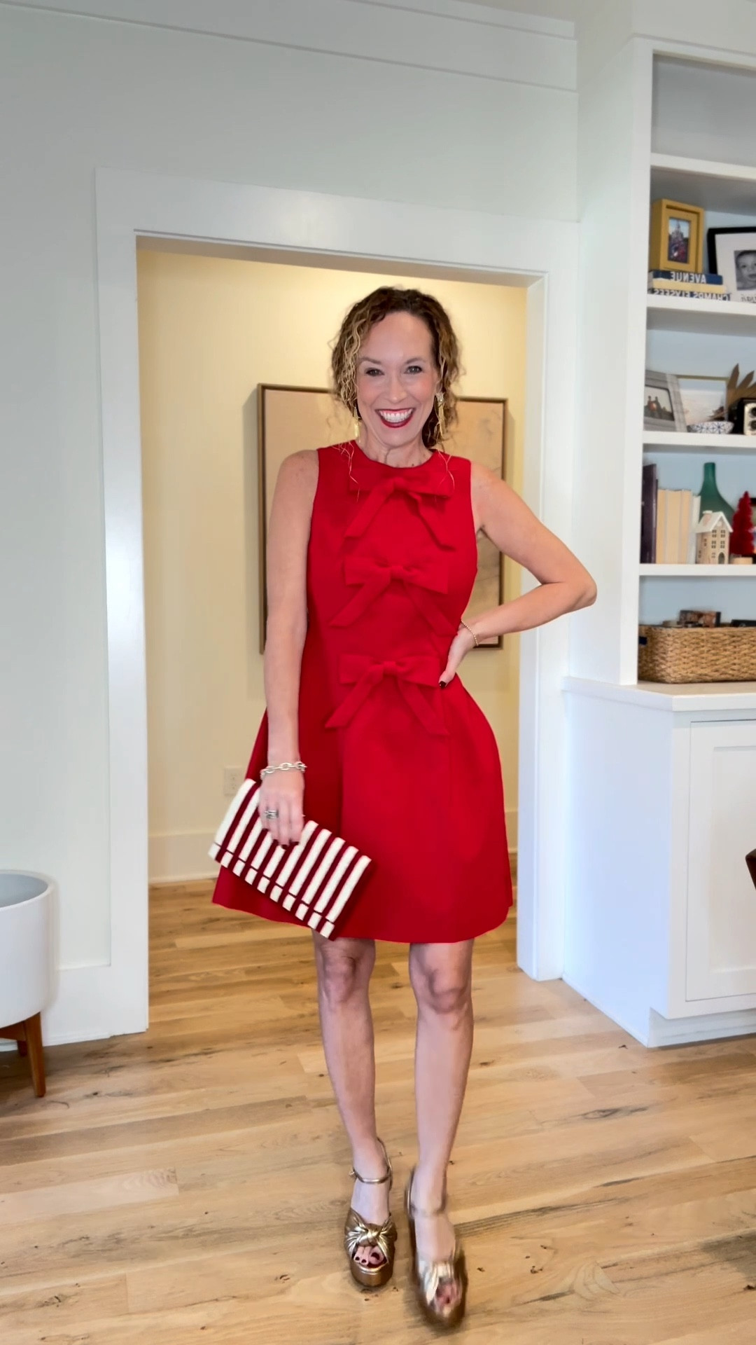 8 holiday looks for midlife women!

Eight different women showing 8 ways to dress for the holidays!!

I'm in the red bow dress size XS!  My bag isn't linkable but it's from The Tiny Tassel in Charleston SC!  You can purchase on their website!

#LTKHoliday #LTKSeasonal #LTKOver40