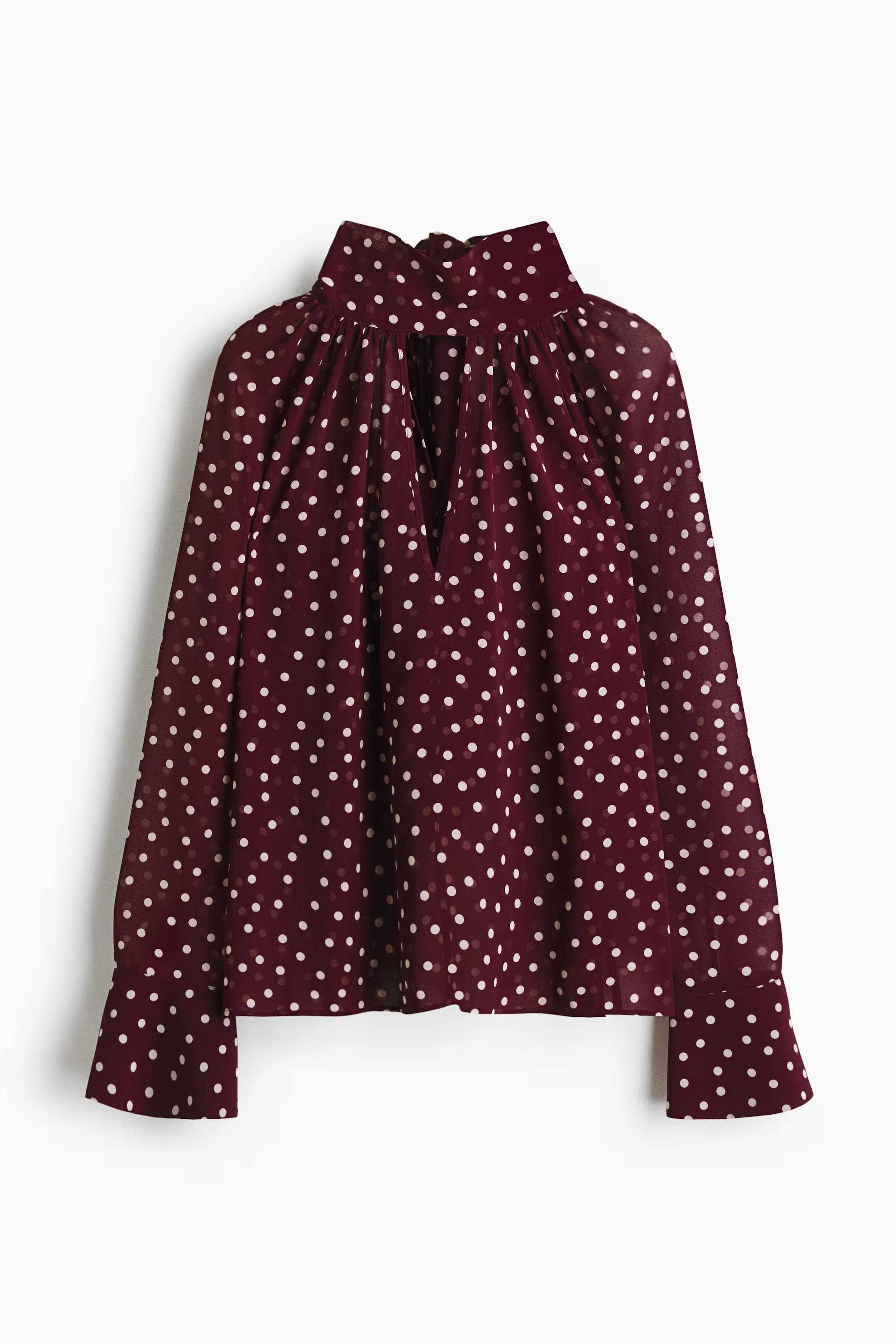 Scarf-collar blouse | H&M (UK, MY, IN, SG, PH, TW, HK)