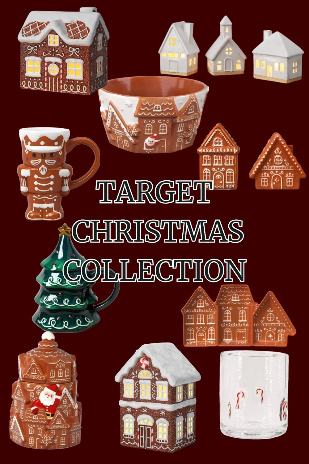 Christmas Target home decor, Gingerbread House home decor 

#LTKHome #LTKGiftGuide #LTKHoliday