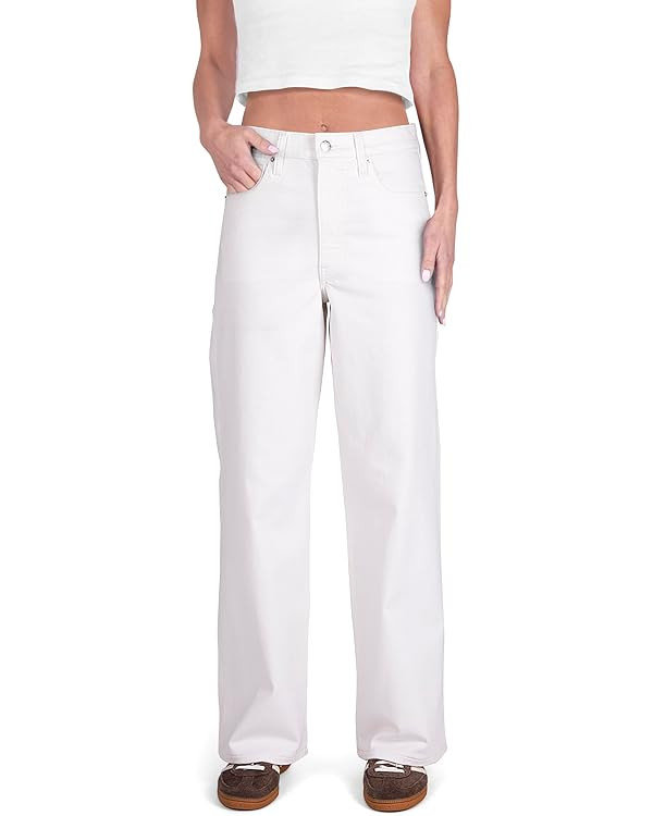 Women's High Rise Wide Leg Jeans – Loose Fit Straight Denim Pants | Amazon (US)