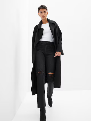 High Rise Cheeky Straight Jeans | Gap (US)