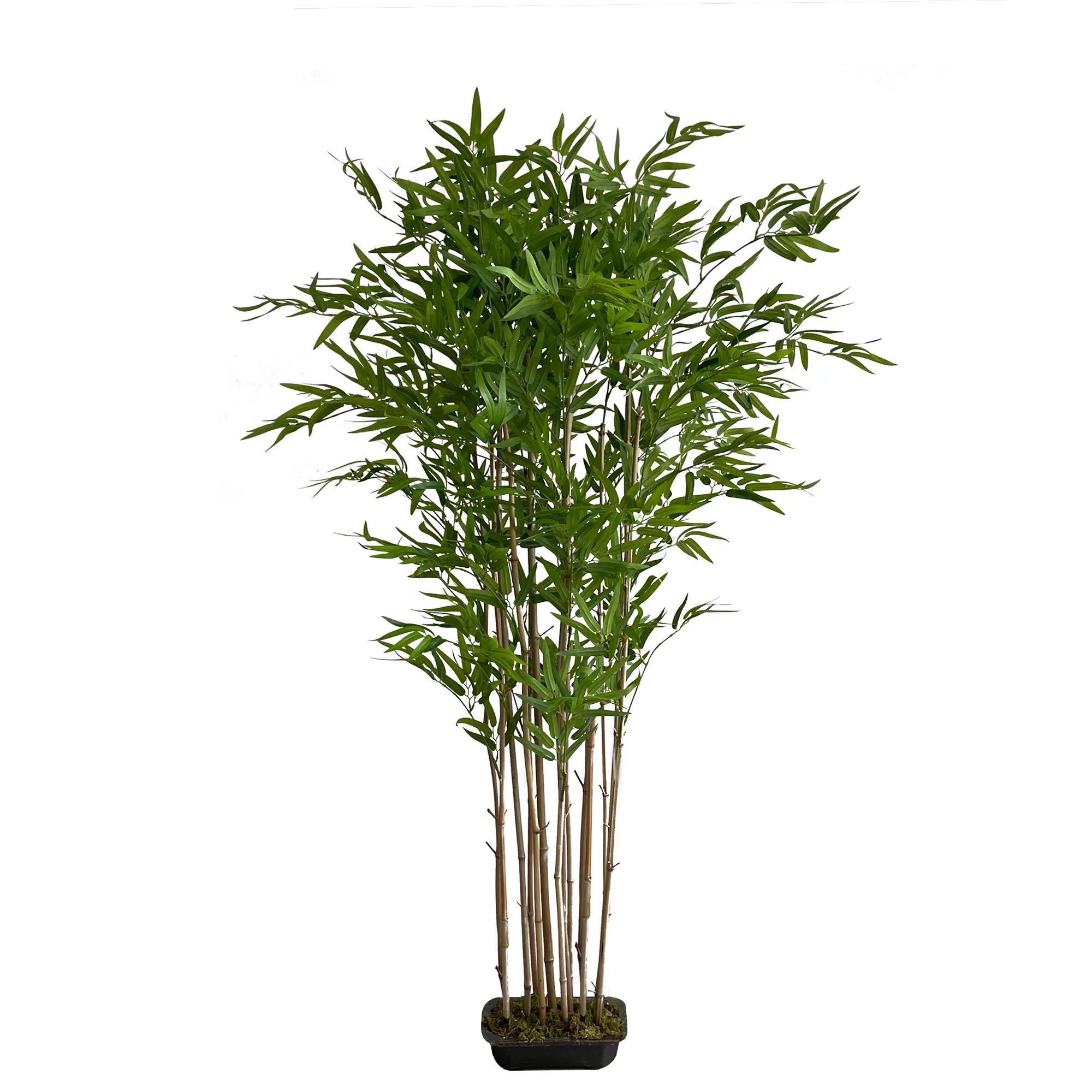 6ft/ 70Inch Artificial Bamboo Trees Fake Plants Faux Plant Silk Tree in Pot for Office Garden Ind... | Walmart (US)