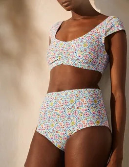 High Waist Bikini Bottoms | Boden (US)