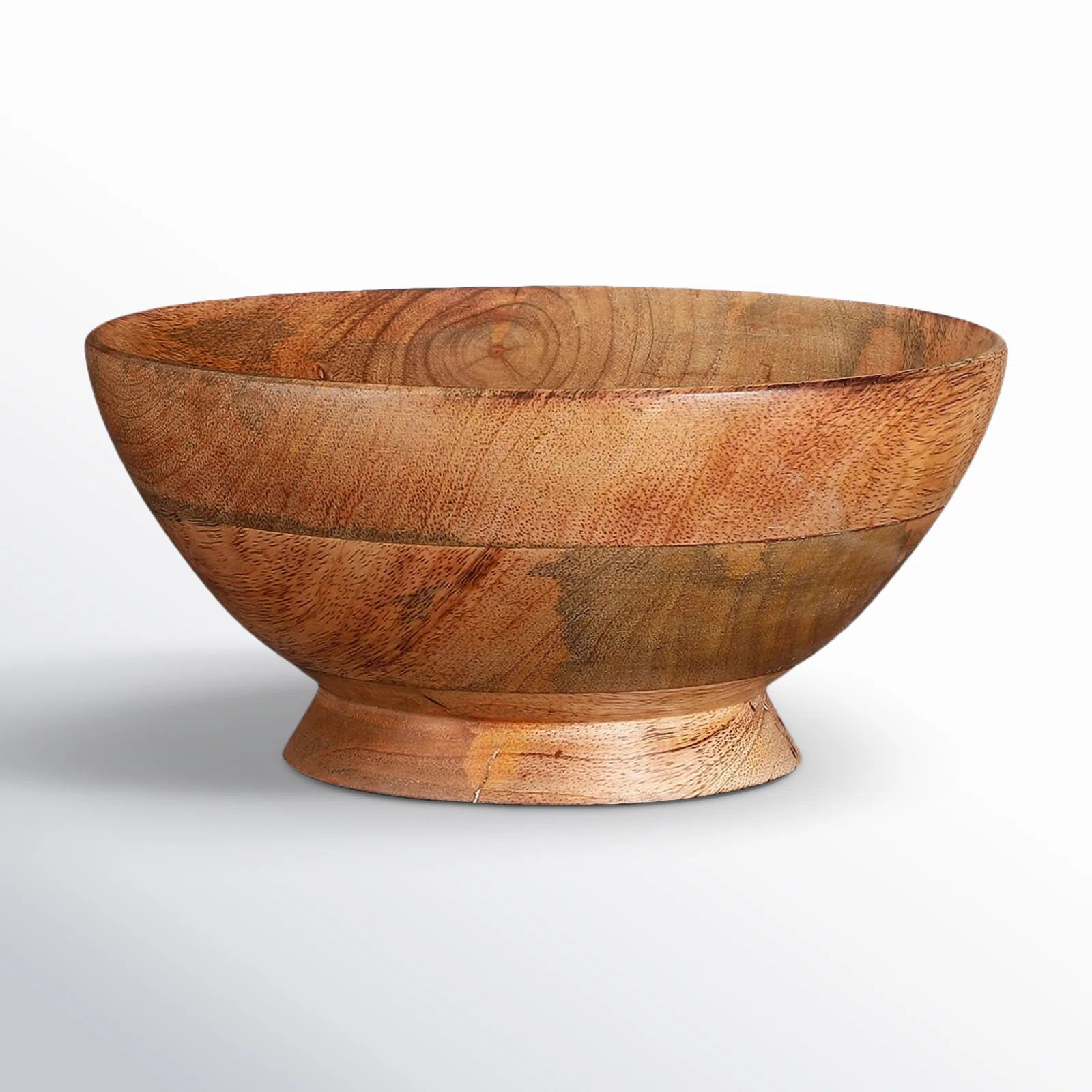 Joss & Main Ovidia Wood Decorative Bowl in Brown | Wayfair | Wayfair North America