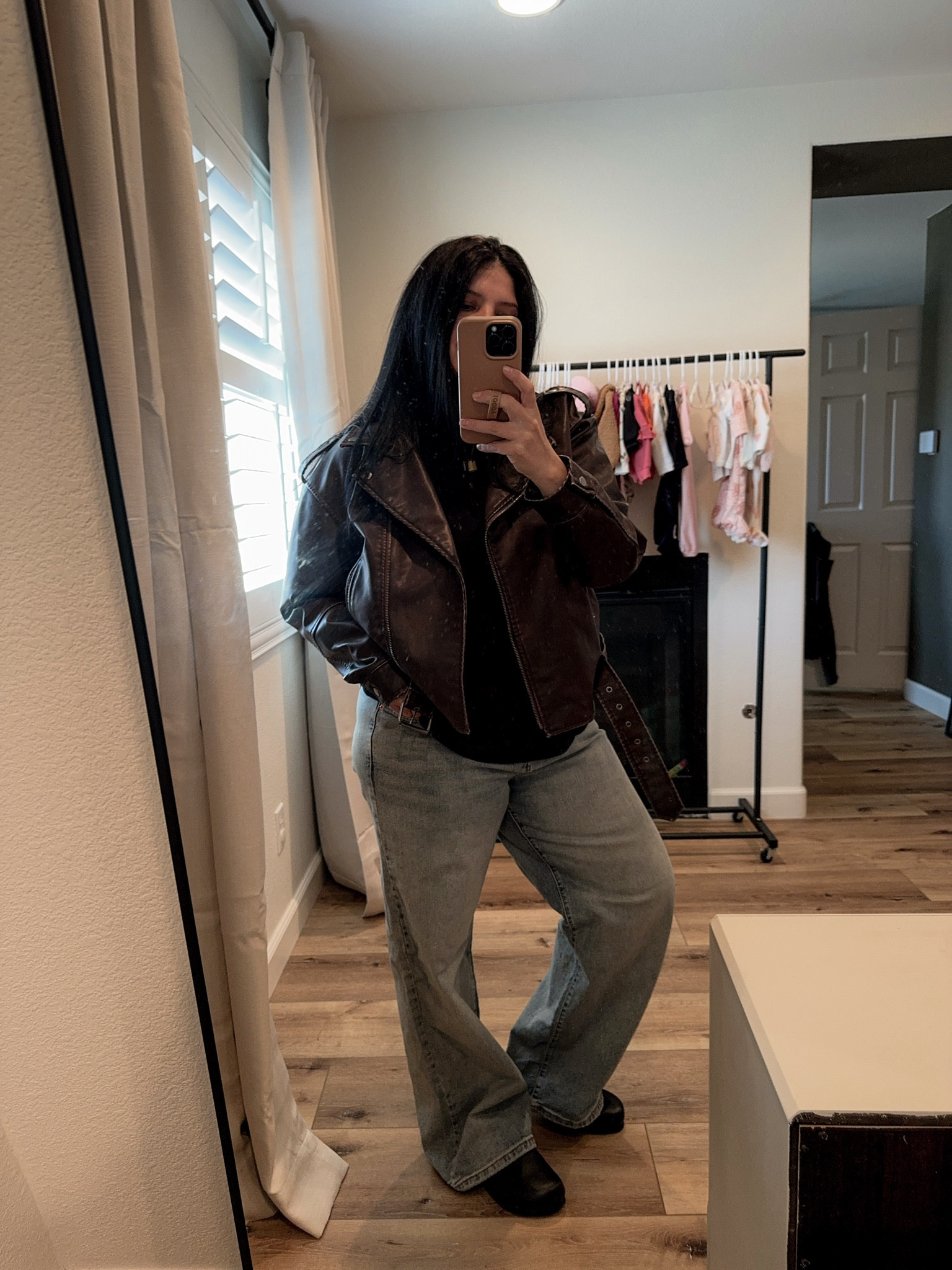 This jacket is on SALE + perfect for jeans, dresses, & skirts. This is the color brown and just got the black too! I’m wearing a large. 

+ included boots that are 30% off too! 

xo, Sandroxxie by Sandra www.sandroxxie.com | #sandroxxie 

#LTKCyberWeek #LTKSaleAlert #LTKStyleTip