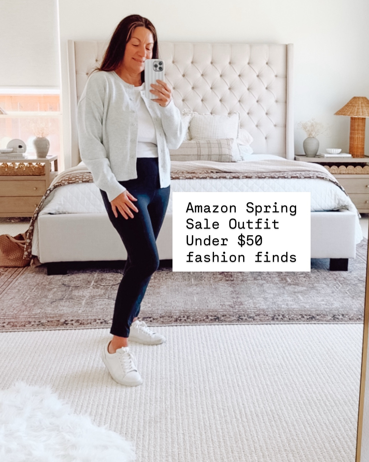 Amazon Big Spring Sale outfit ideas all under $50 featuring everyday basics I actually wear including leggings, cozy sweatshirts, Levi’s shorts, a go-to sports bra, and the best ankle socks for daily wear. My all time favorite leggings are part of the sale  These are easy mix and match outfits perfect for errands, casual days, and spring to summer transitions. I own multiple colors in these pieces and love how comfortable and versatile they are. Follow me on LTK for daily fashion, home decor, and Amazon finds.

#LTKSaleAlert #LTKootd #LTKPetite