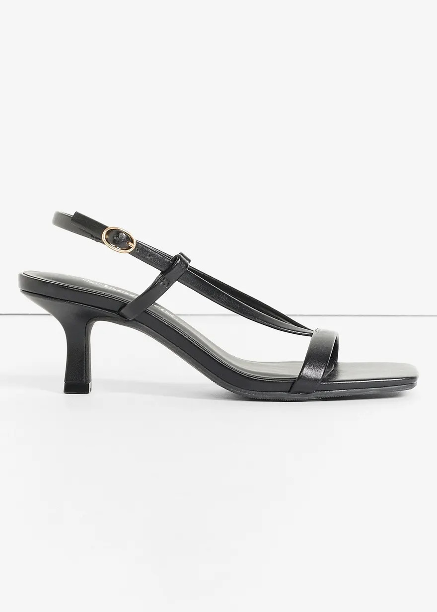 Modische Riemchensandalette f\u00fcr viele Anl\u00e4sse - schwarz | bonprix | Bonprix DE