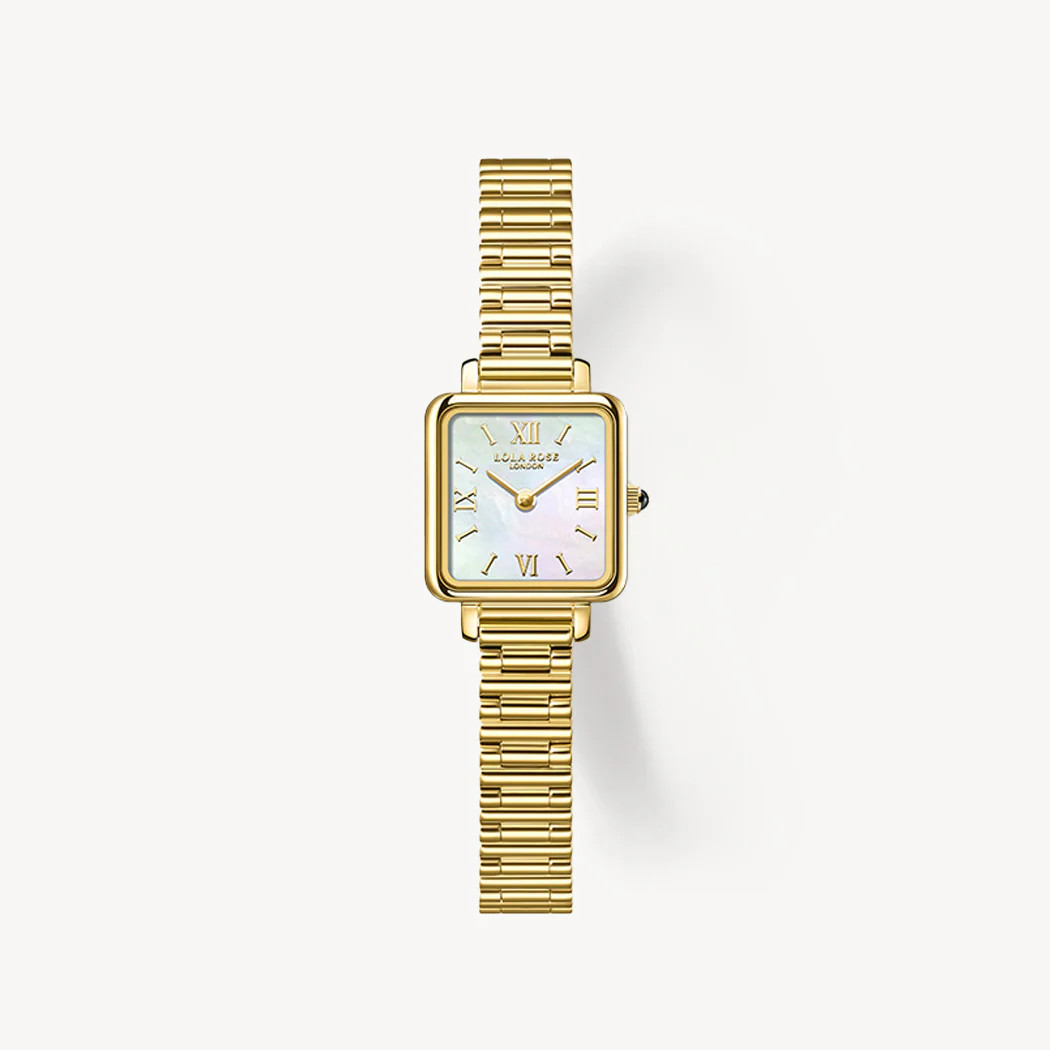 Golden Mother of Pearl Watch | Lola Rose