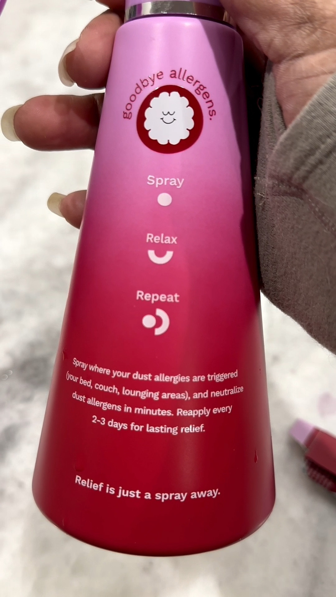 Neutralizing Allergen Spay For Dust Pets & Any Allergies In Your Home 

#LTKselfcare #LTKFindsUnder50 #LTKHome