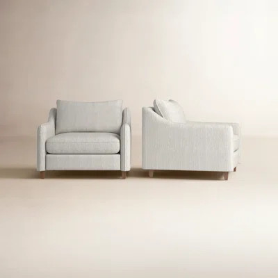 Evony Upholstered Chair and a Half | Wayfair North America