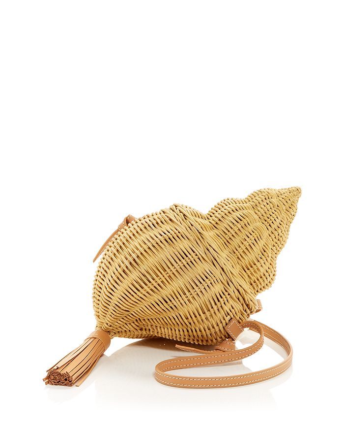 The Madison Conch Shell Rattan Crossbody | Bloomingdale's (US)