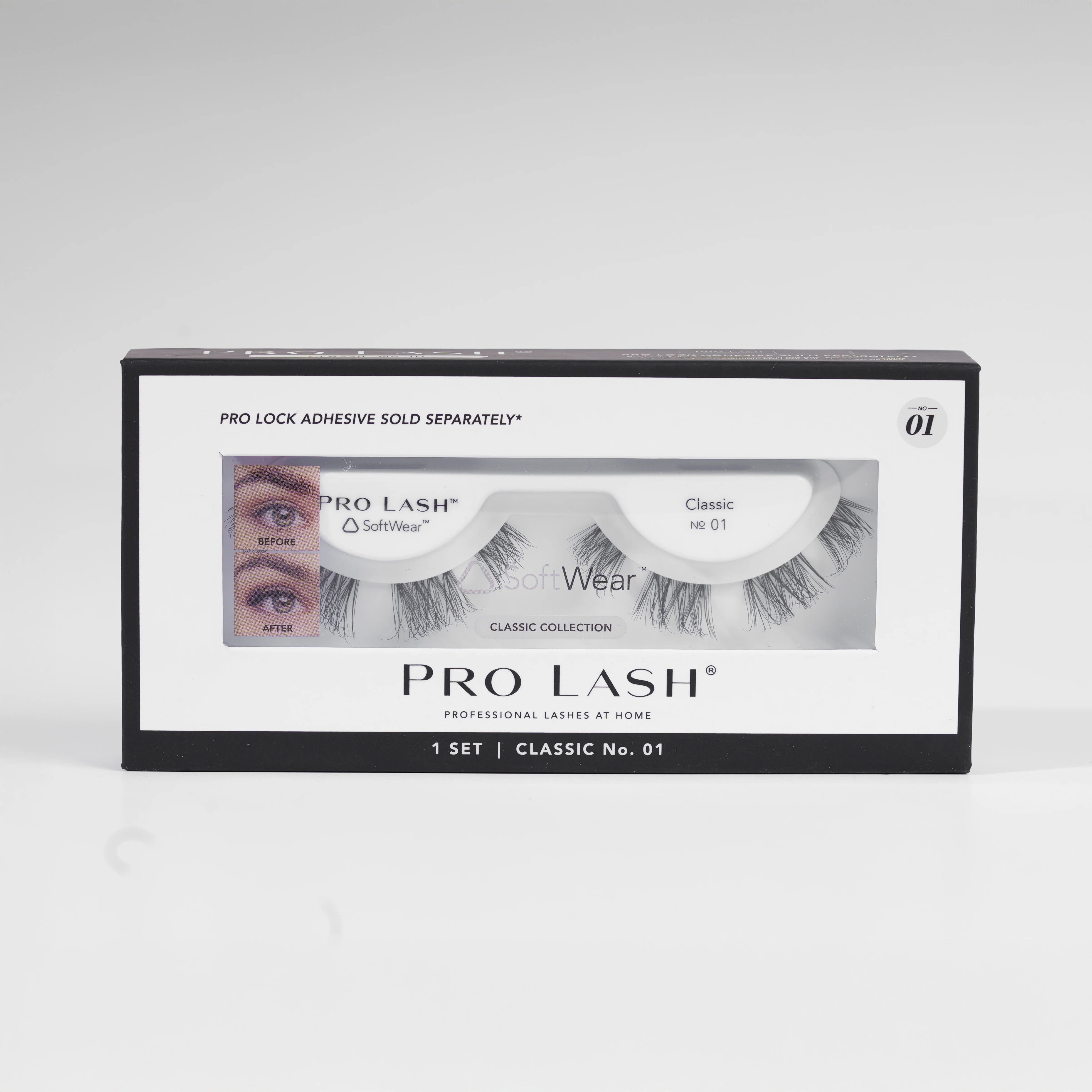 Single Lash Set - SoftWear™ Classic No. 01 | Pro Lash