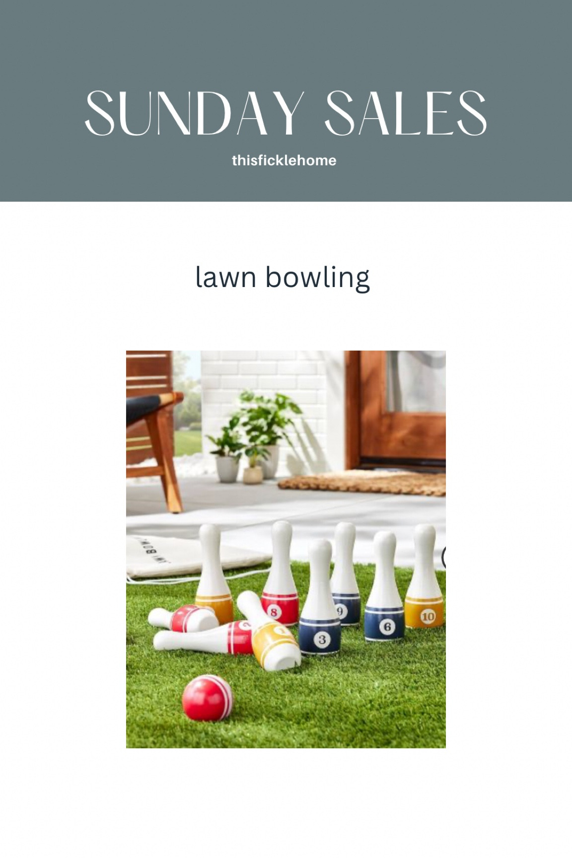 Lawn bowling set, outdoor yard games, summer games, outdoor game for kids.

#LTKkids #LTKSeasonal #LTKhome