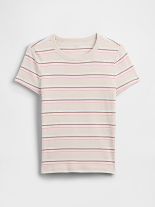 Essential Ribbed Crewneck T-Shirt | Gap Factory