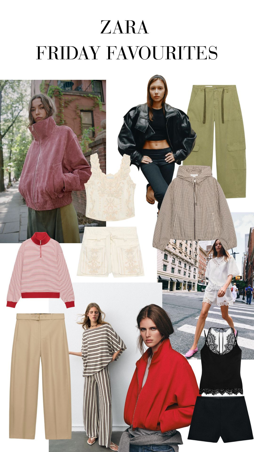 Zara Friday Favourites! 

Transitional Wardrobe, Elevated Casualwear, City Dressing, Utility Meets Feminine, Modern Everyday Style, Autumn Layering, Relaxed Chic, Transitional Fashion, Autumn Style, Early Autumn Outfits, Lightweight Jacket 

 #LTKuk #LTKsummer #LTKautumn
