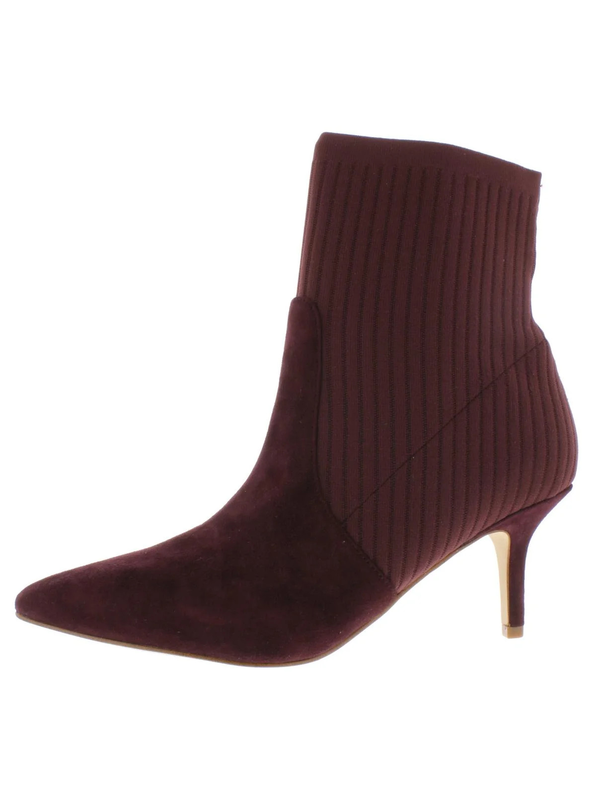 Marc Fisher Womens Albinia Faux Suede Knit Sock Boot | Walmart (US)