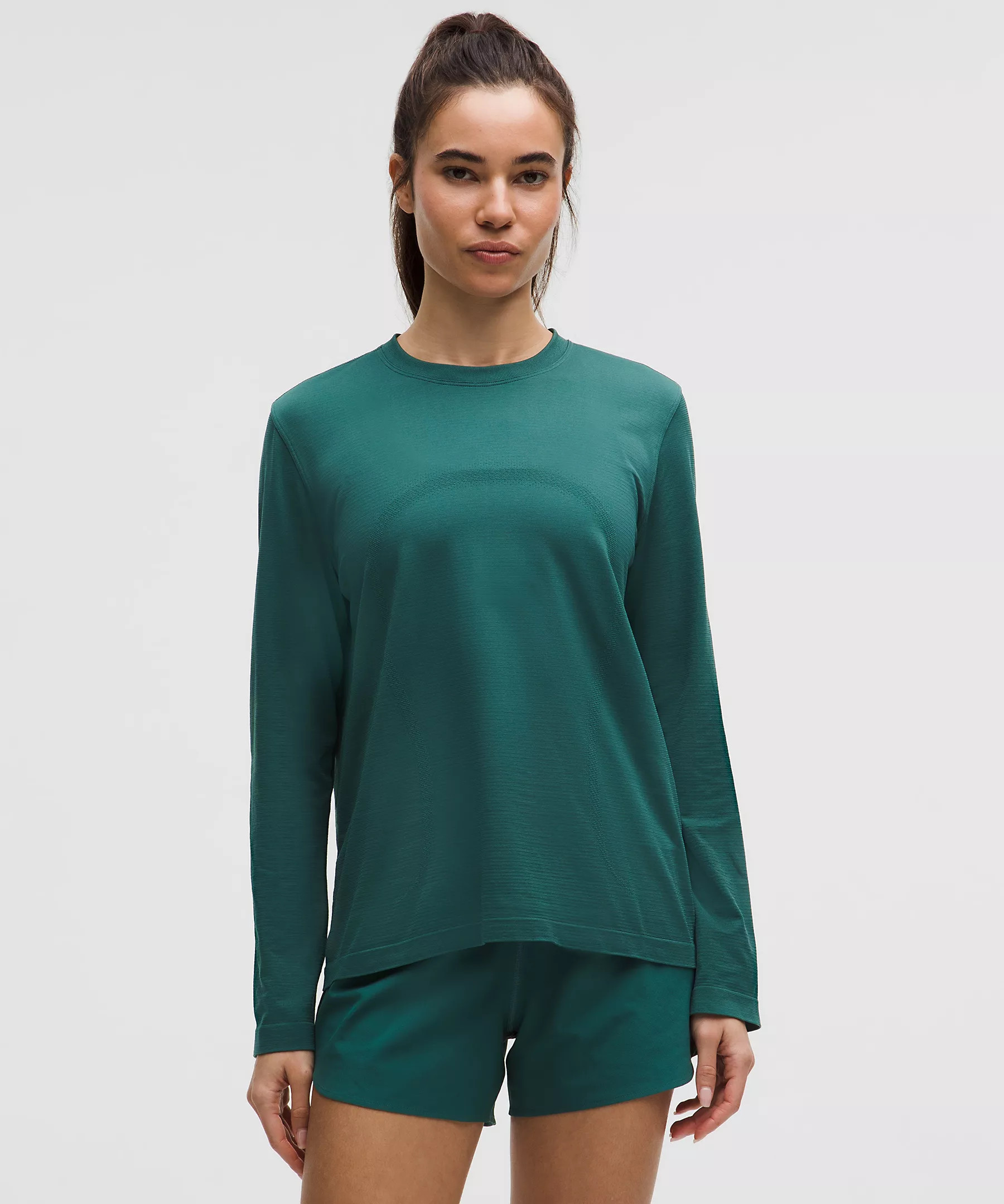 Swiftly Relaxed Long-Sleeve Shirt Hip Length | Lululemon (US)