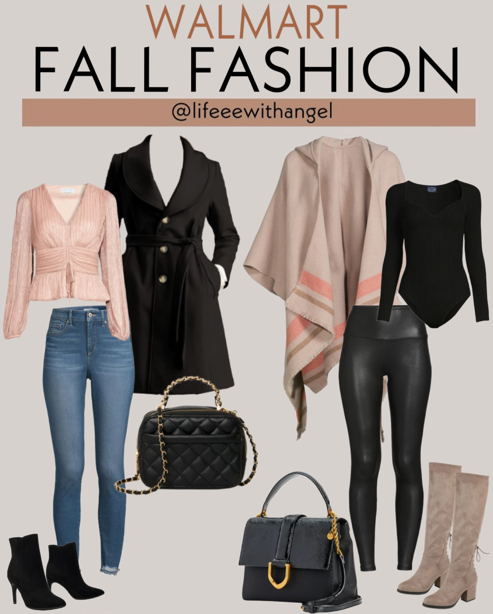 I’m a little obsessed with all the Fall pieces from Walmart this year! Loving the wide variety of neutrals to dark colors. Walmart has definitely stepped up their game from apparel to boots and handbags! Here’s a couple of my favorites looks. 😻😻
 
#Ad @walmartfashion 
@shop.ltk  #LTKfashion #liketkit #ltkstyletip #ltkshoecrush #LTKoutfitinspo #LTKfallfit #LTKfalloutfitinspo #walmartfallfashion #fallfashion 

#LTKitbag