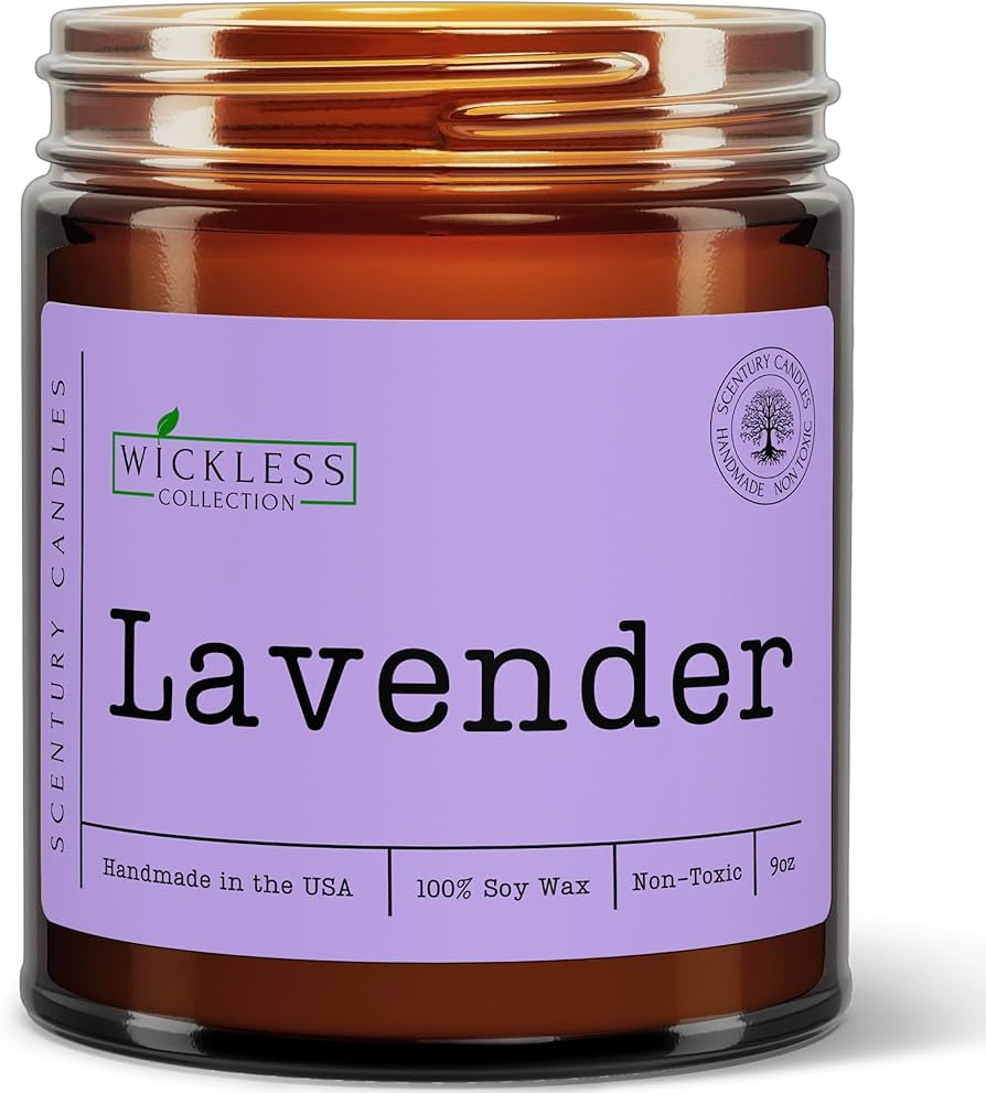 Wickless Lavender Scented Candles for Candle Warmer Lamp, Many Scents to Choose, 100% Non-Toxic S... | Amazon (US)