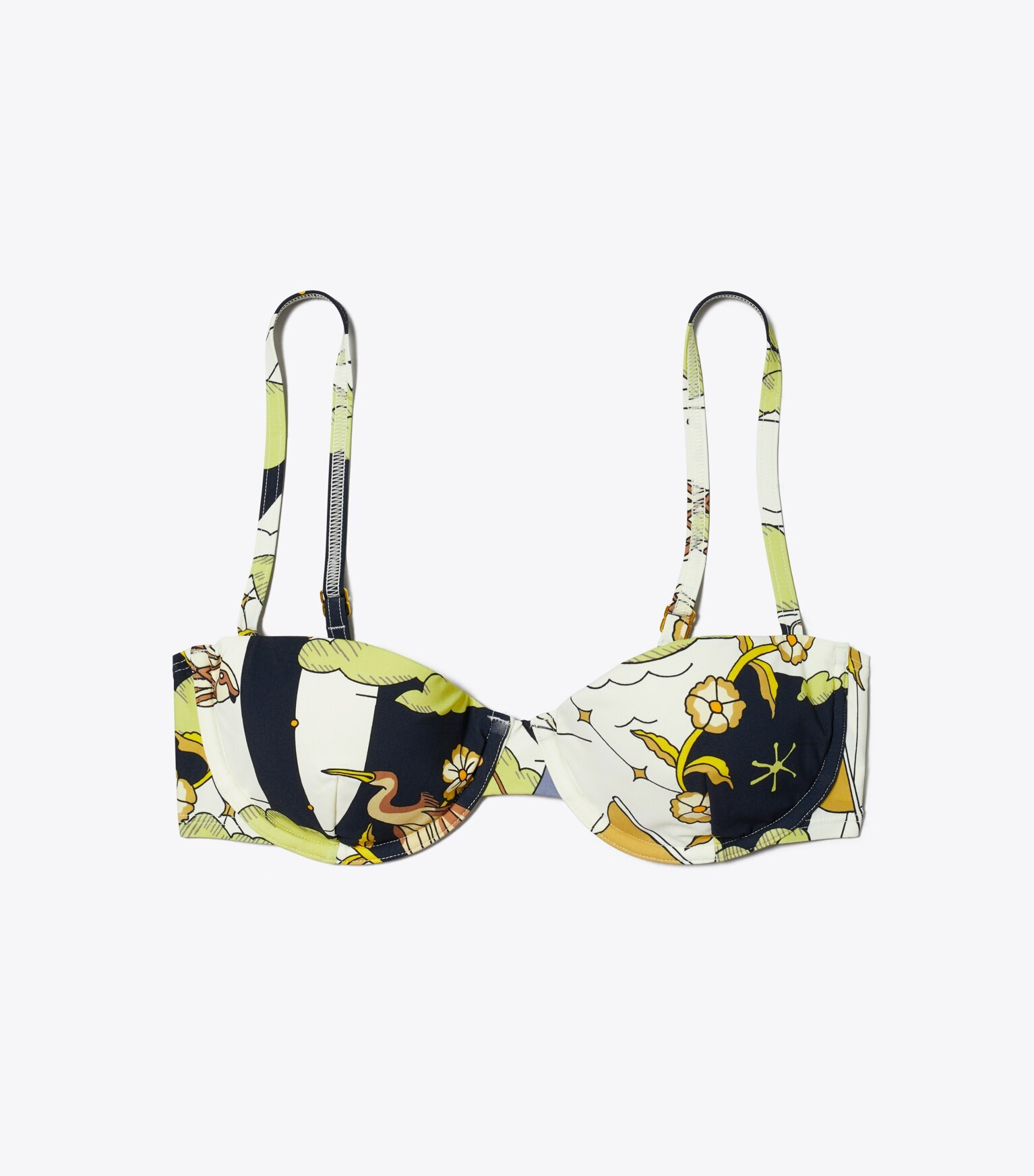 PRINTED UNDERWIRE BIKINI TOP | Tory Burch (US)