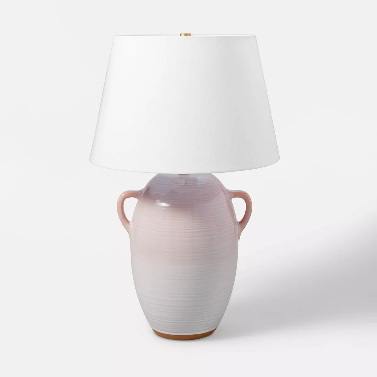 Large Ceramic Jar Table Lamp (Includes LED Light Bulb) Gray - Threshold™ designed with Studio M... | Target
