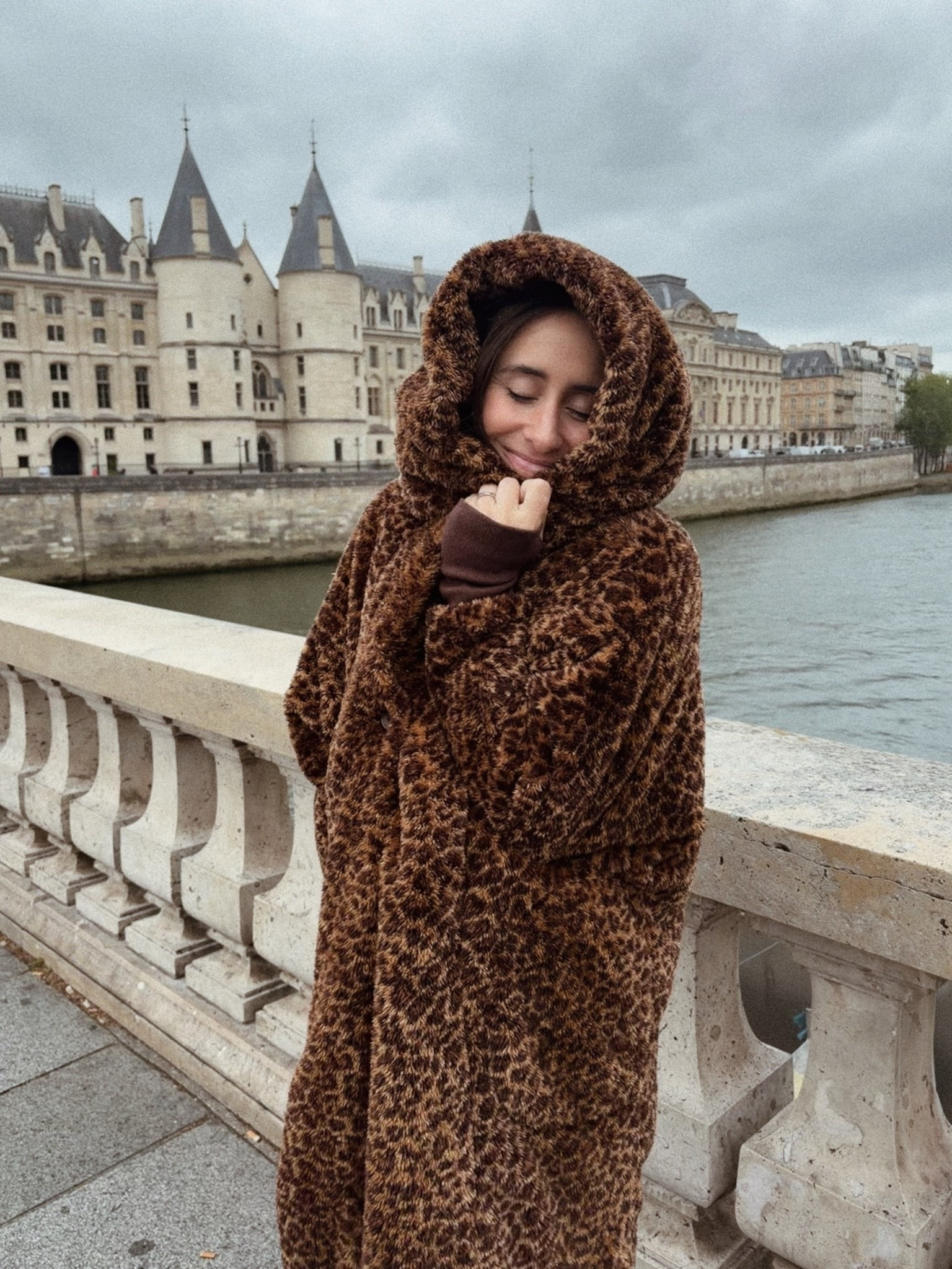 Paris Day 1 OOTD 

It was a rainy first day and this big cozy blanket jacket was a life saver! My mom saw this coat on the today show and immediately ordered it for me. I wore it on the plane too since it’s like a big cozy blanket! 

Linking my exact coat and then some similar options!

#LTKootd #LTKTravel #LTKmomlife