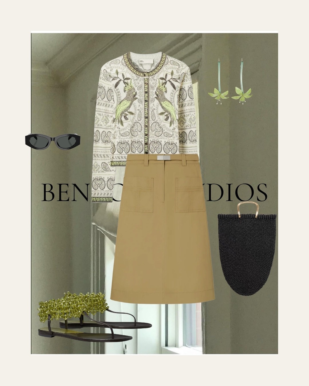 BRAND STUDY NO. 002

Printed cardigan and midi skirt styling for late summer into autumn. Khaki neutrals, embellished flat sandals and statement accessories for an elevated everyday outfit and effortless transitional dressing.

#ToryBurch #MidiSkirt #CardiganOutfit #TransitionalStyle #AutumnOutfits #ElevatedBasics #FlatSandals #LTKuk #LTKstyletip