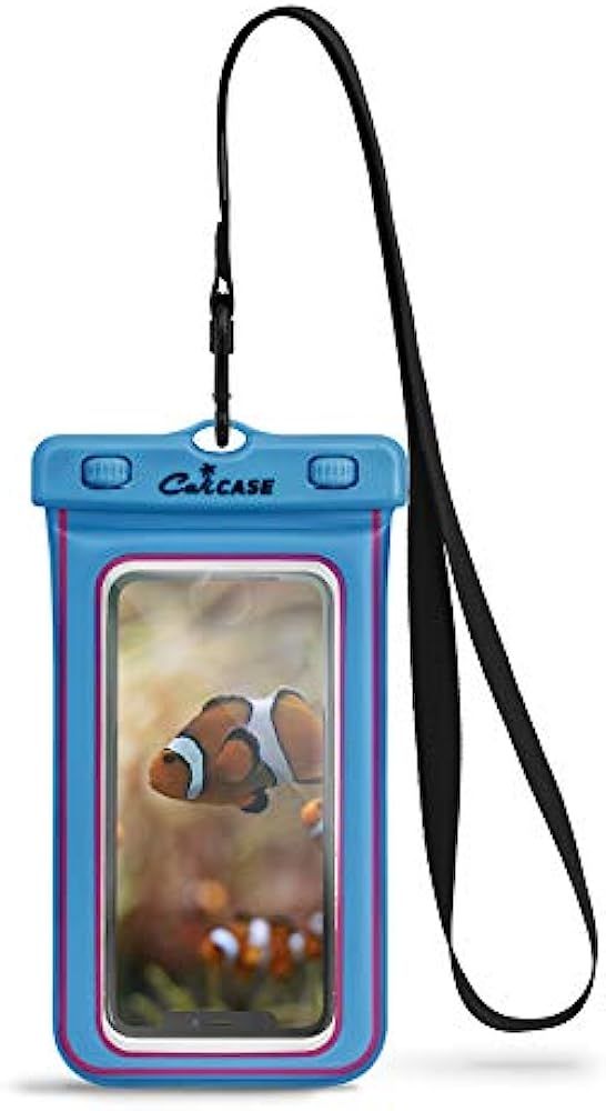 CaliCase Extra Large Waterproof Floating Phone Pouch - IPX8 Waterproof Floating Phone Case with L... | Amazon (US)