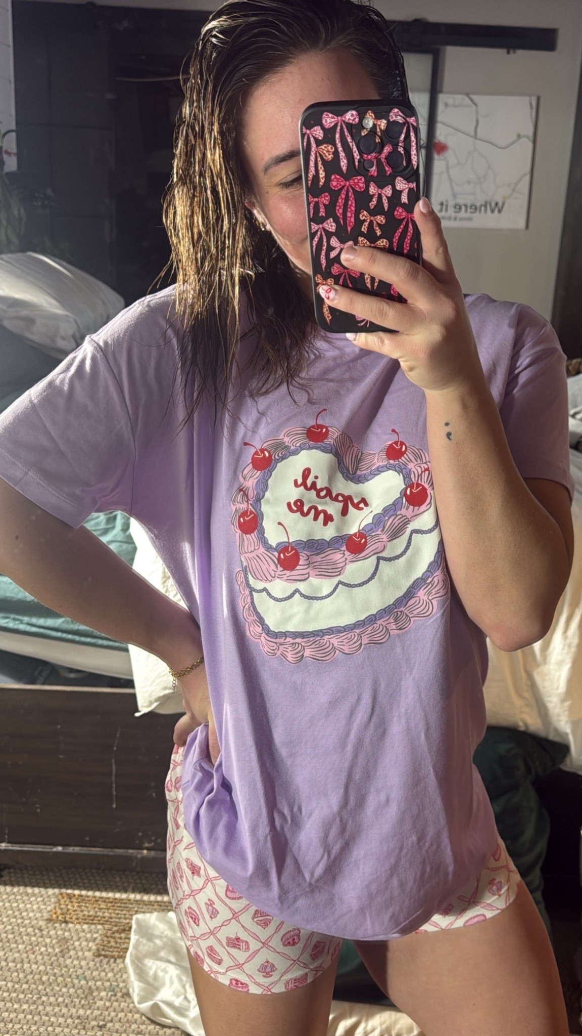 The cutest pj set. Runs oversized. 

Comfy set, valentines pjs, Walmart find 

#LTKPetite #LTKSeasonal #LTKootd