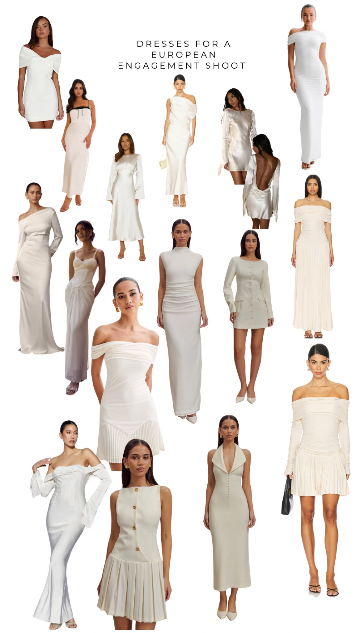 Dress I’d wear for a European Engagement shoot 👰🏻‍♀️🤍🤵🏻‍♂️

#LTKParties #LTKWedding #LTKStyleTip