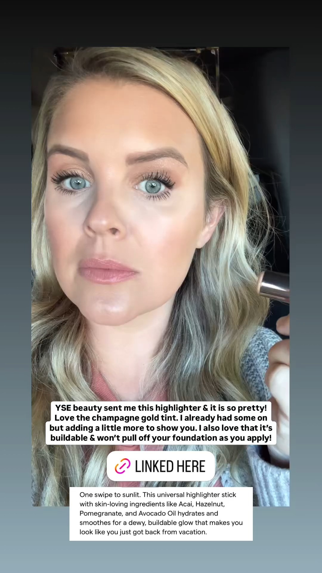 New YSE Beauty highlighter - buildable formula

#LTKBeauty