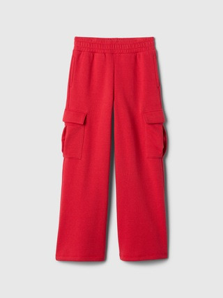 Kids Fleece Cargo Pants | Gap Factory