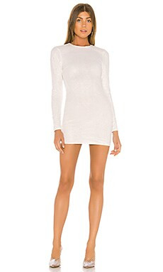 superdown Evie Sparkle Mini Dress in White Sequin from Revolve.com | Revolve Clothing (Global)