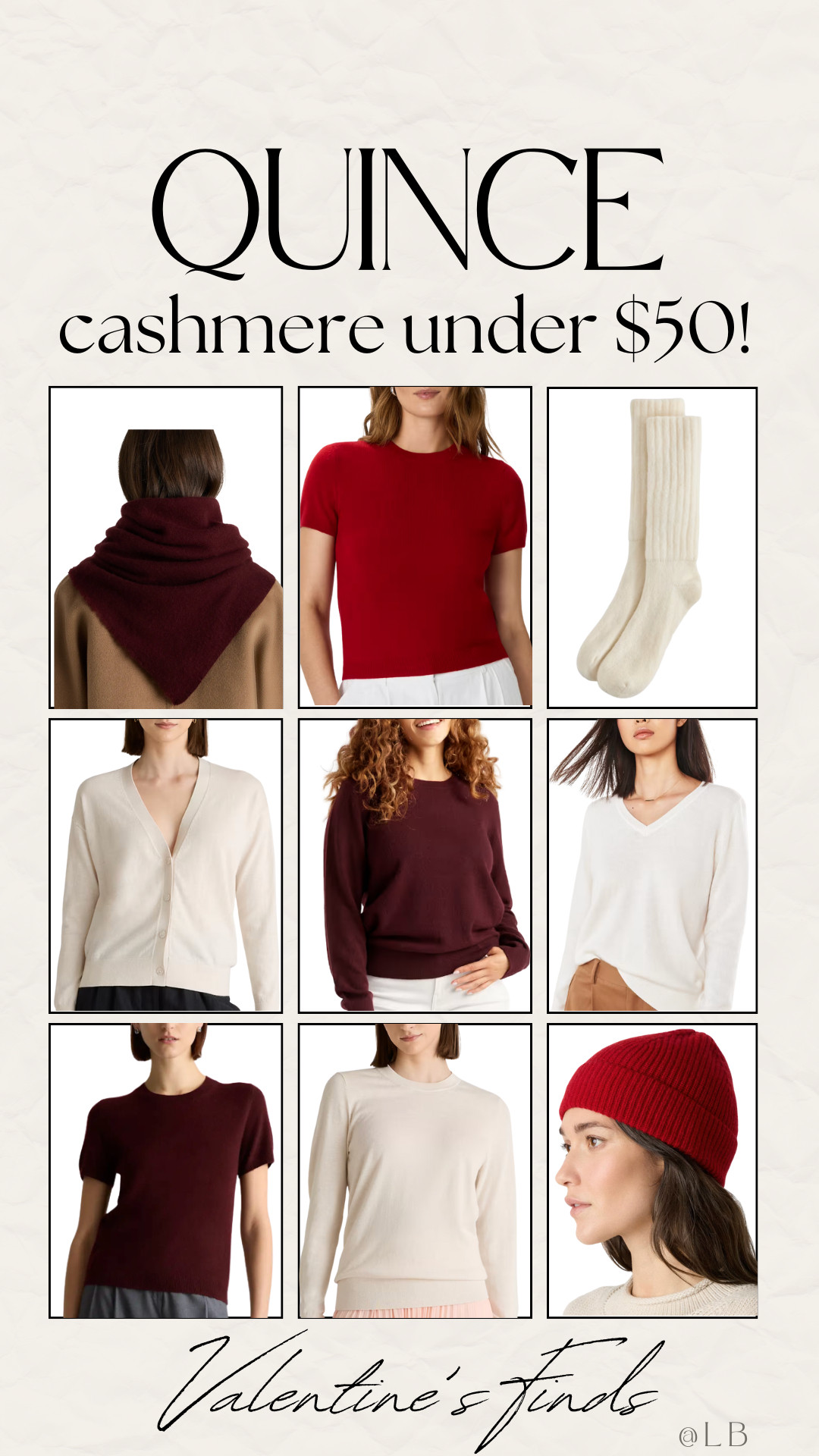 Cashmere under $50 at Quince! The coziest finds for Valentines Day at awesome prices!  

 #LTKmomlife #LTKOver40 #LTKSaleAlert