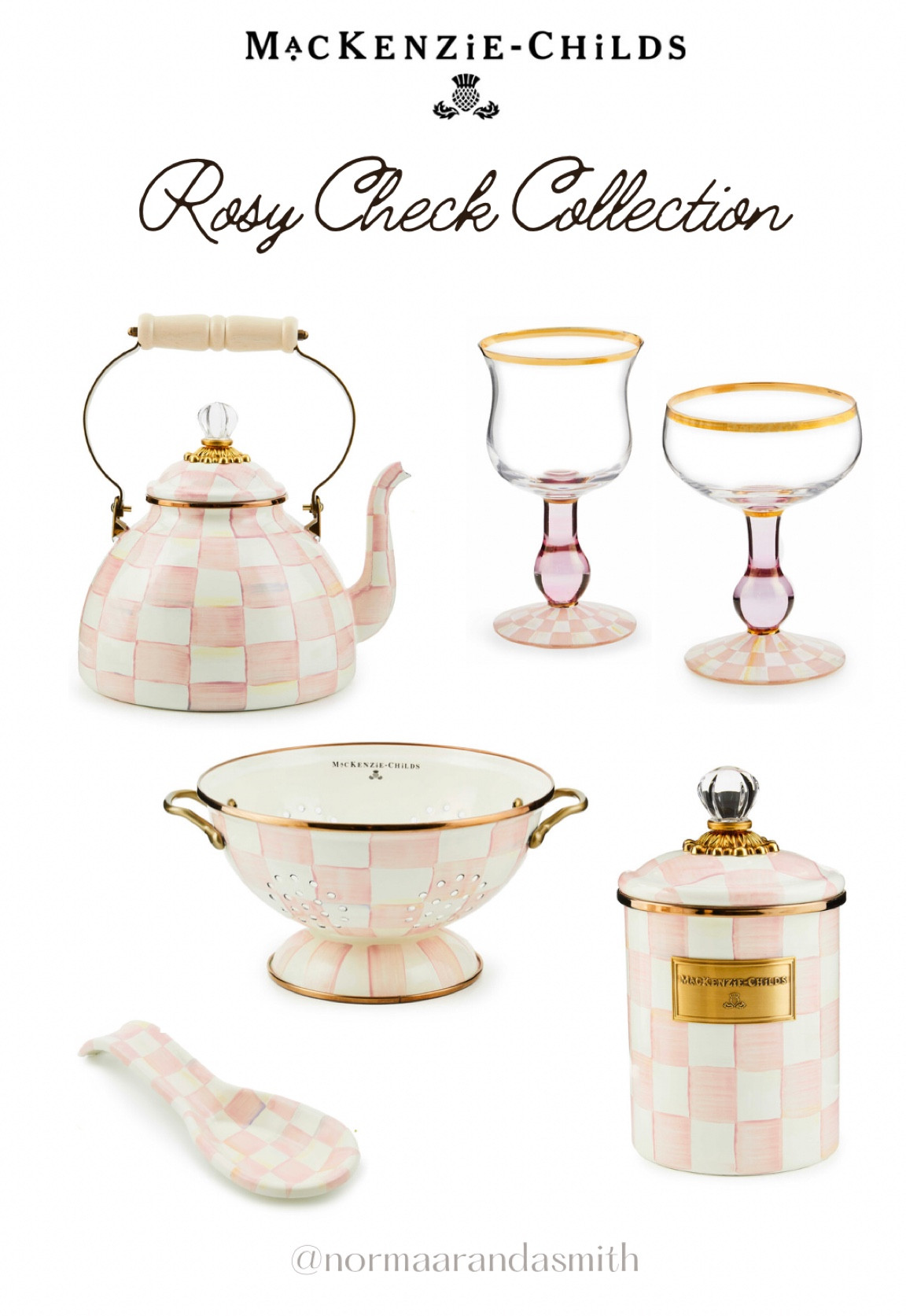 Mackenzie Childs - Rosy Check Collection

#LTKhome #LTKSeasonal #LTKGiftGuide