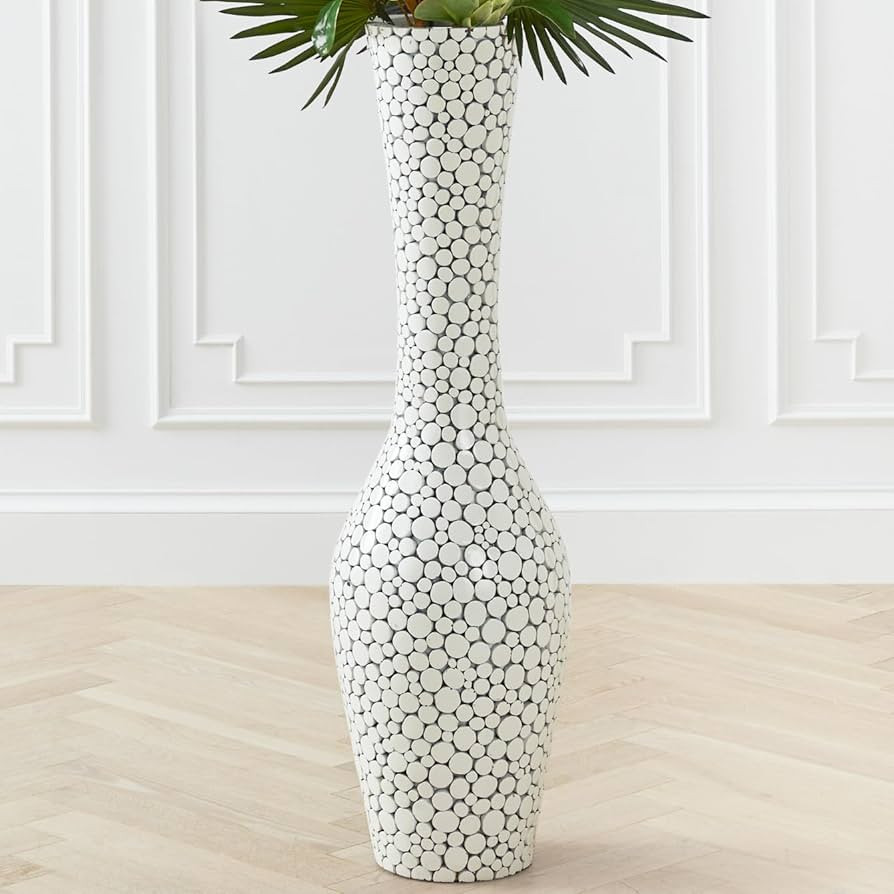 Wood Oslo Floor Vase, Modern Flower Vase for Elegant Home Decor, Designed for Decorative Flowers ... | Amazon (US)