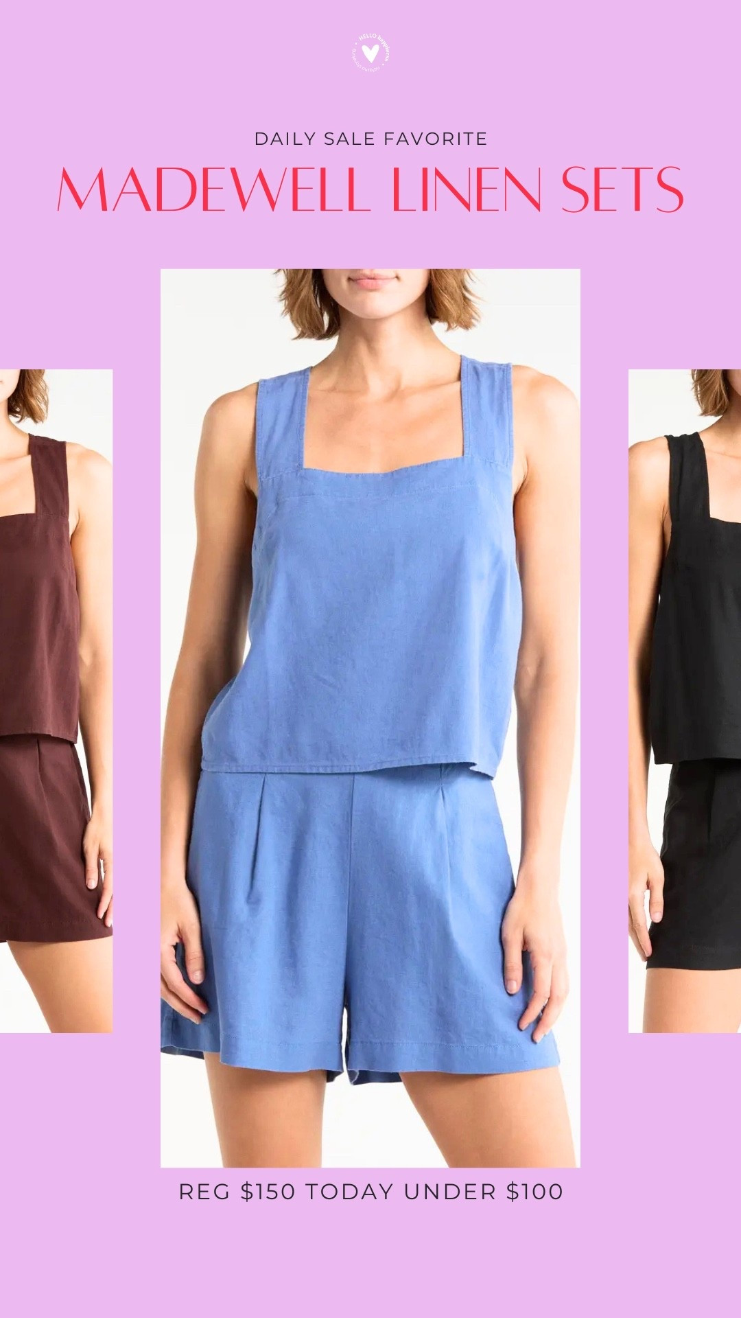 the perfect casual linen set! 

#LTKSeasonal #LTKSaleAlert