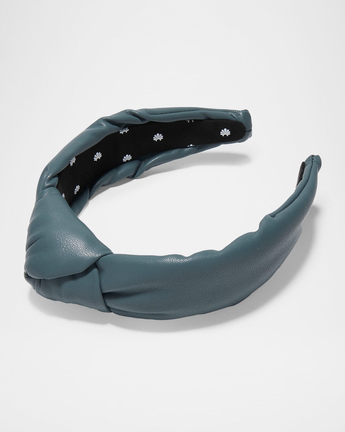 Knotted Faux Leather Headband | Neiman Marcus