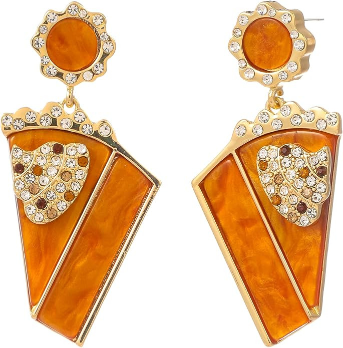 Madison Tyler Thanksgiving Earrings for Women | Pumpkin Pie Cake Turkey Bonfire Earrings | Cute S... | Amazon (US)
