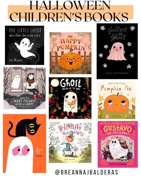 Halloween books for children 🎃 Add these cute books to your library! 
Let’s be friends! 🤩 Instagram @breannajbalderas 

#LTKSeasonal #LTKkids
