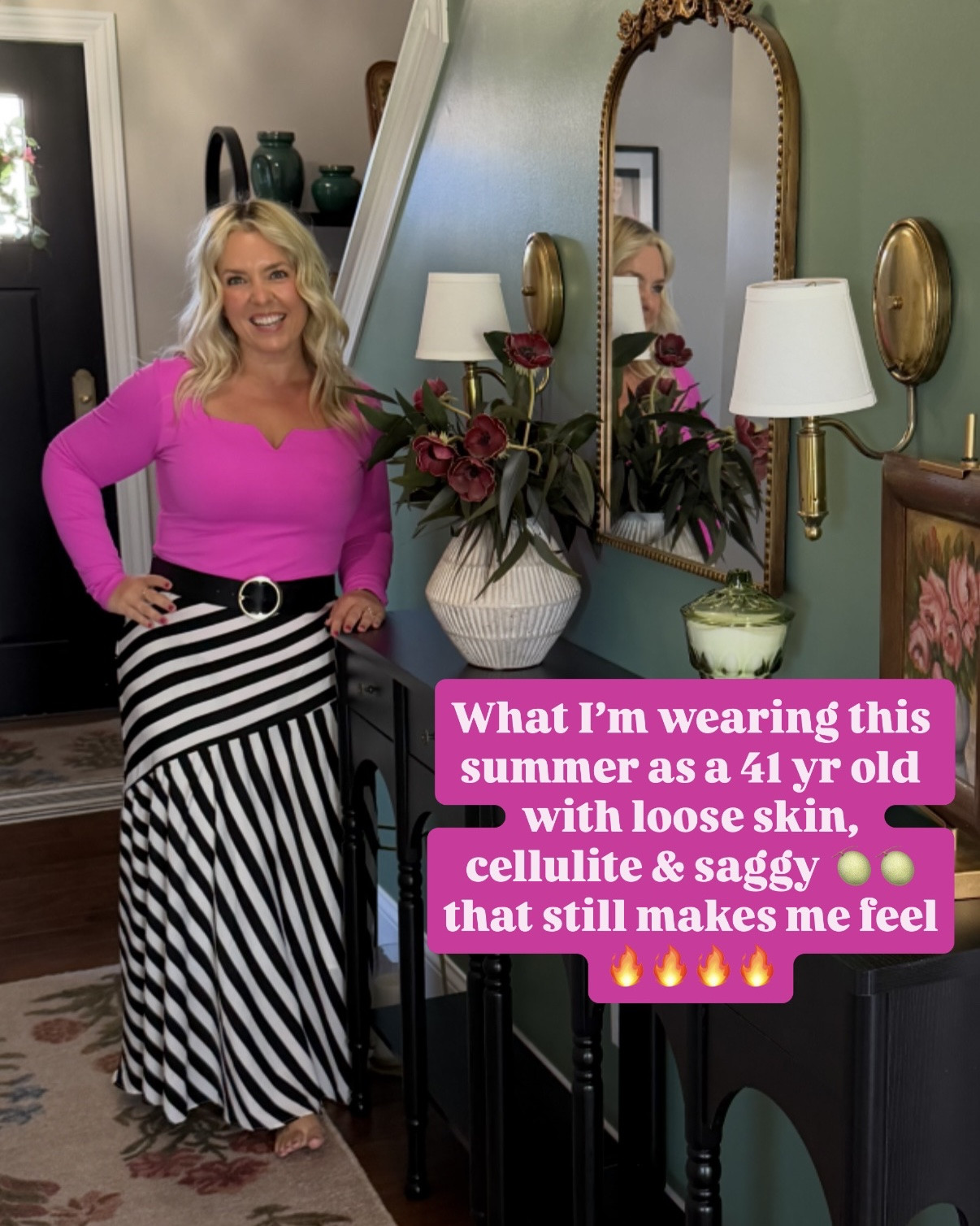 I’m 5’2” size 10/12 with a lot of jiggle, loose skin & saggy 🍈🍈 but I can promise you I feel 🔥 when I wear these!

#LTKPetite #LTKMidsize #LTKOver40