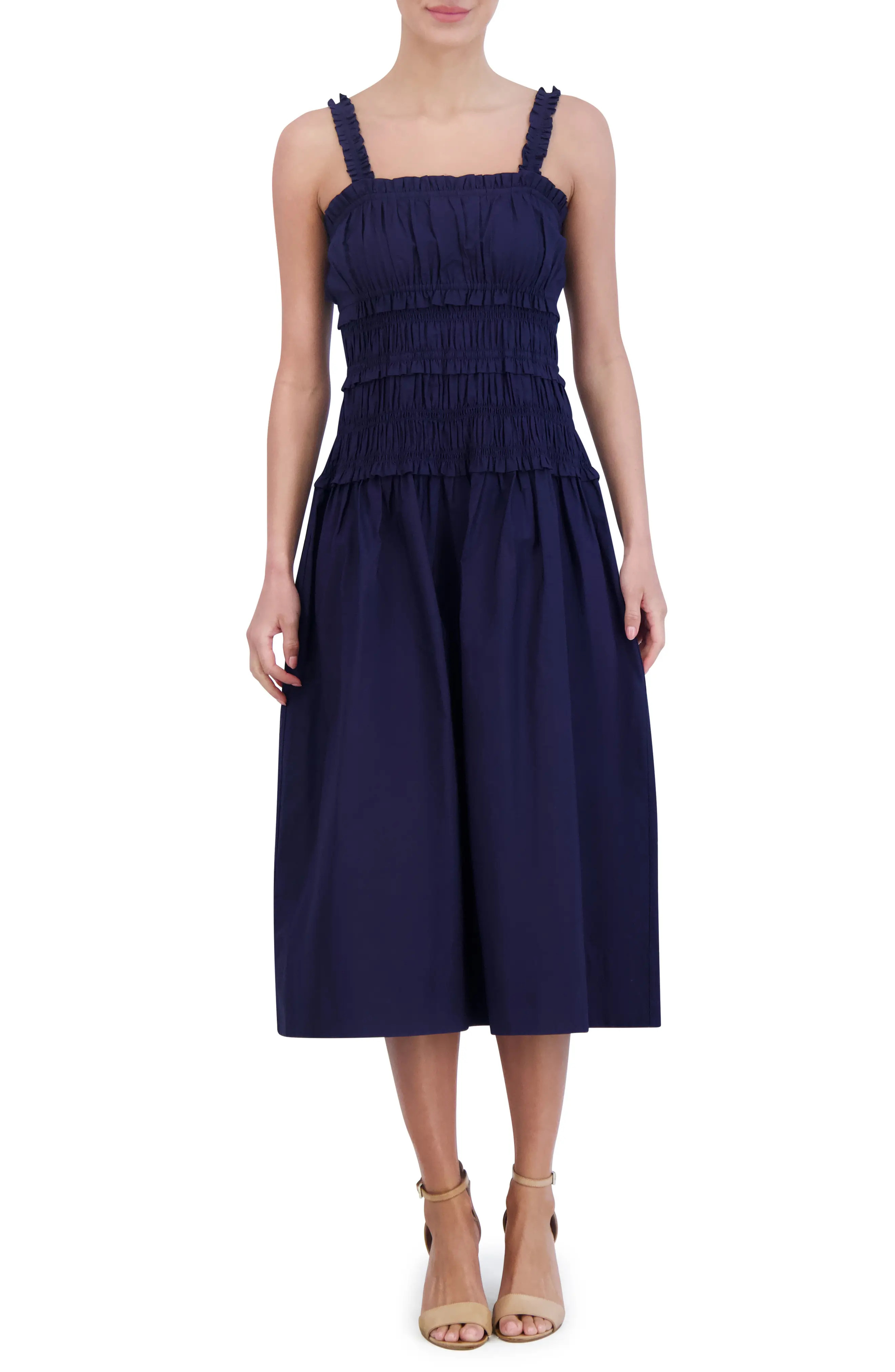 Cotton Midi Sundress (Women) | Nordstromrack | Nordstrom Rack